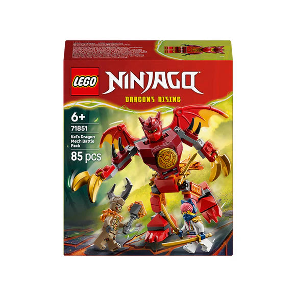LEGO® NINJAGO® Kai’s Dragon Mech Battle Pack - 71851 - 85 Piece Building Set