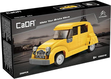 CADA 1:24 Free Wheel Citroën 2CV — 298-Piece Compatible Building Set