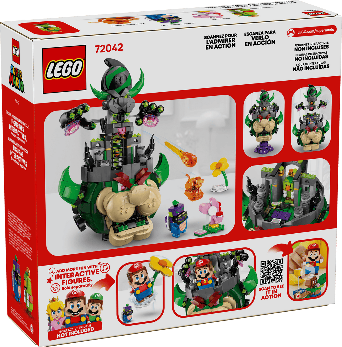 LEGO® Super Mario™ - Prince Florian & Castle Bowser - 72042 - 1251 Piece Building Set