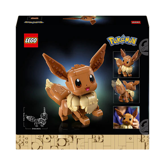 LEGO® Pokémon™ Eevee Model Building Kit - 72151 - 587 Piece Building Set