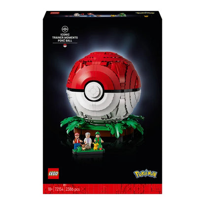 LEGO® Pokémon™ Iconic Trainer Moments Poké Ball — 72154 — 2,386 Piece Building Set