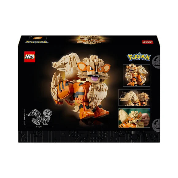 LEGO® Pokémon™ Arcanine Pokémon Figure — 72160 — 1,190 Piece Building Set