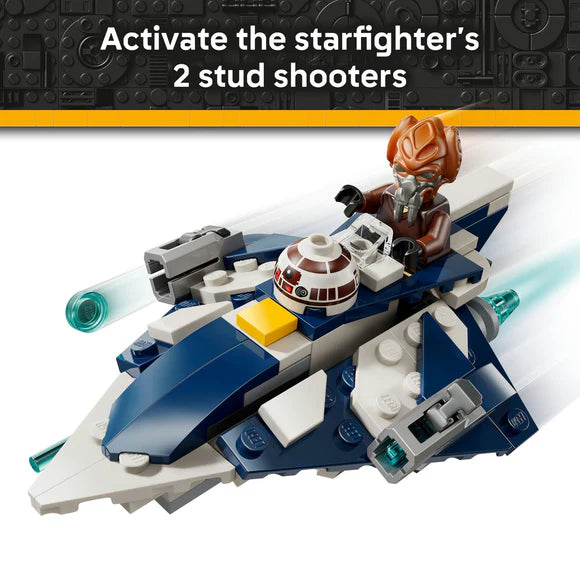 LEGO® Star Wars™ Plo Koon’s Jedi Starfighter™ Microfighter - 75400 - 89 Piece Building Set