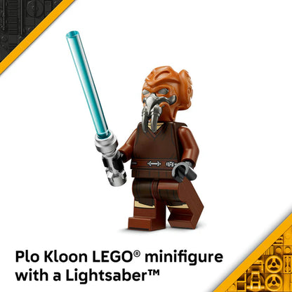 LEGO® Star Wars™ Plo Koon’s Jedi Starfighter™ Microfighter - 75400 - 89 Piece Building Set