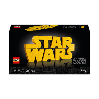 LEGO® Star Wars™ Brick-Built Star Wars Logo Sign | 75407 | Building Set
