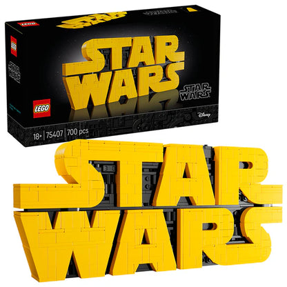 LEGO® Star Wars™ Brick-Built Star Wars Logo Sign | 75407 | Building Set