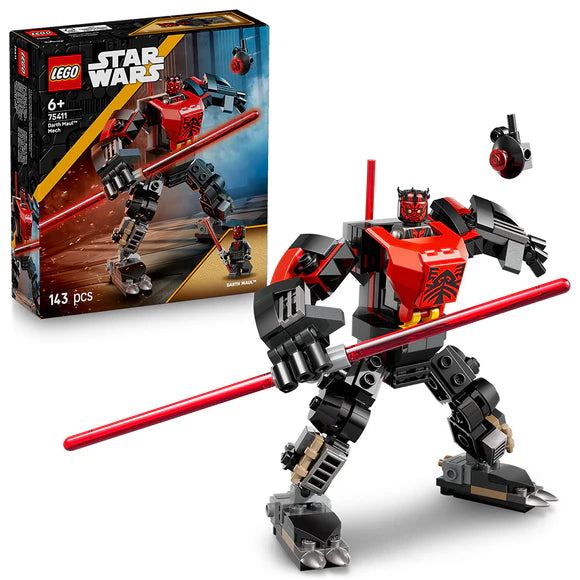LEGO® Star Wars: The Clone Wars™ Darth Maul™ Mech - 75411 - 143 Piece Building Set