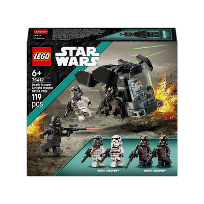 LEGO® Star Wars™ Death Trooper & Night Trooper Battle Pack - 75412 - 119 Piece Building Set