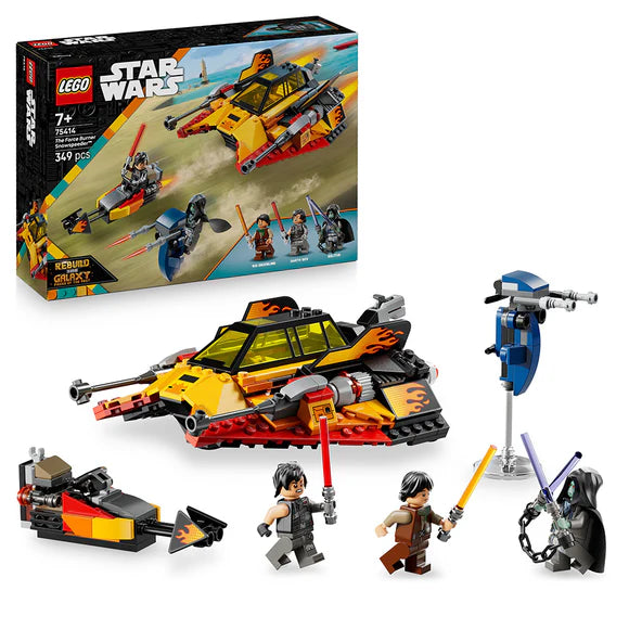 LEGO® Star Wars™ The Force Burner Snowspeeder™ Building Toy - 75414 - 349 Piece Building Set