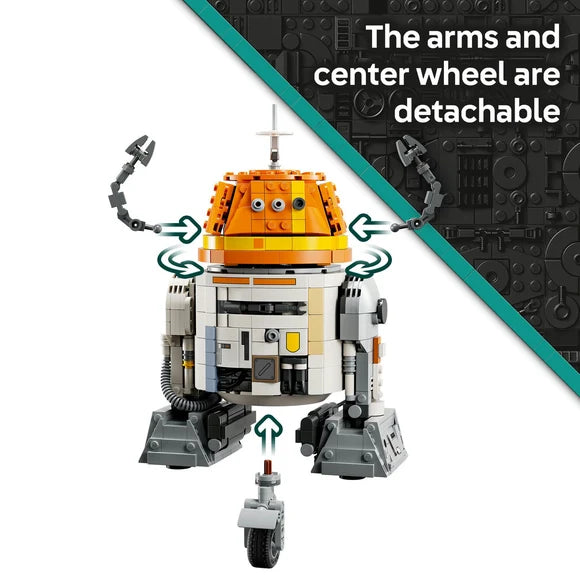 LEGO® Star Wars™: Ahsoka™ Chopper (C1-10P)™ Astromech Droid - 75416 - 1039 Piece Building Set