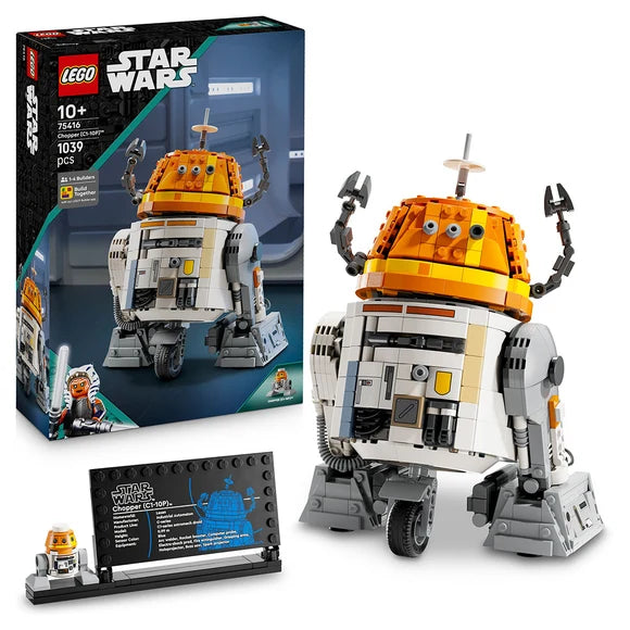 LEGO® Star Wars™: Ahsoka™ Chopper (C1-10P)™ Astromech Droid - 75416 - 1039 Piece Building Set