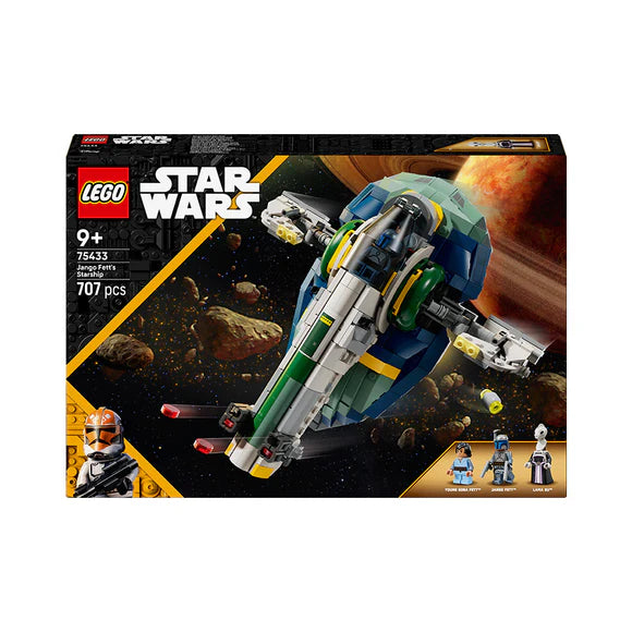 LEGO® Star Wars: Attack of the Clones™ Jango Fett’s Starship Set - 75433 - 707 Piece Building Set