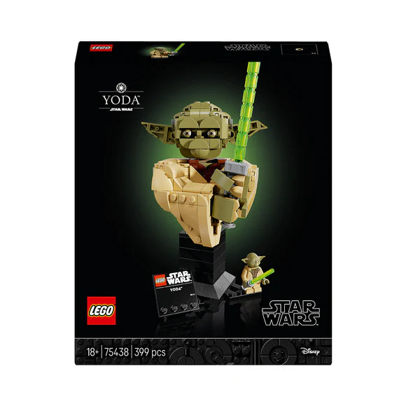 LEGO® Star Wars™ Yoda™ Bust Collectible - 75438 - 399 Piece Building Set