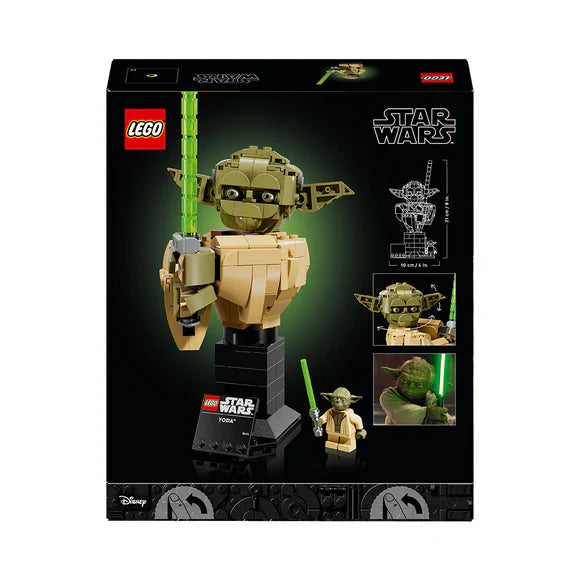 LEGO® Star Wars™ Yoda™ Bust Collectible - 75438 - 399 Piece Building Set