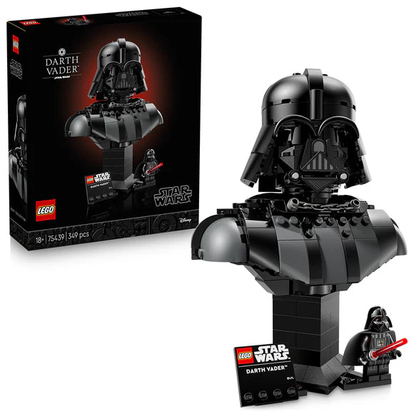 LEGO® Star Wars™ Darth Vader™ Bust Collectible - 75439 - 349 Piece Building Set