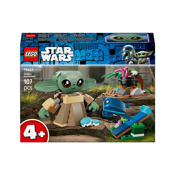 LEGO® Star Wars™ Grogu’s Homestead Toy Building Set - 75443 - 107 Piece Building Set