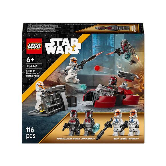 LEGO® Star Wars™ Siege of Mandalore Battle Pack Set - 75449 - 116 Piece Building Set