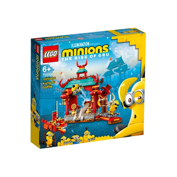 LEGO® MINIONS Kung Fu Battle - 75550 - 310 Piece Building Set