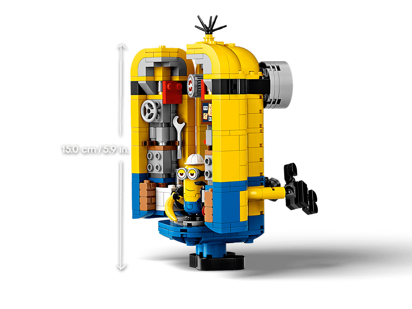 LEGO® Despicable Me Minions Brick-built Minions and their Lair - 75551 - 976 Piece Building Set