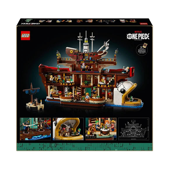 LEGO® ONE PIECE The Baratie Floating Restaurant - 75640 - 3402 Piece Building Set