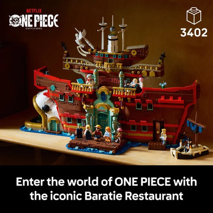 LEGO® ONE PIECE The Baratie Floating Restaurant - 75640 - 3402 Piece Building Set