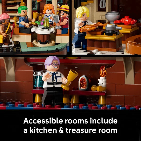LEGO® ONE PIECE The Baratie Floating Restaurant - 75640 - 3402 Piece Building Set