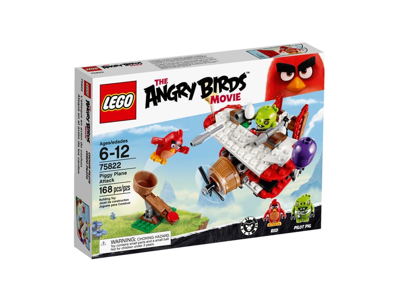 LEGO® Angry Birds Piggy Plane Attack — 75822 — 168 Piece Building Set