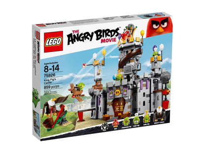 LEGO® Angry Birds King Pig's Castle - 75826 - 859 Piece Building Set