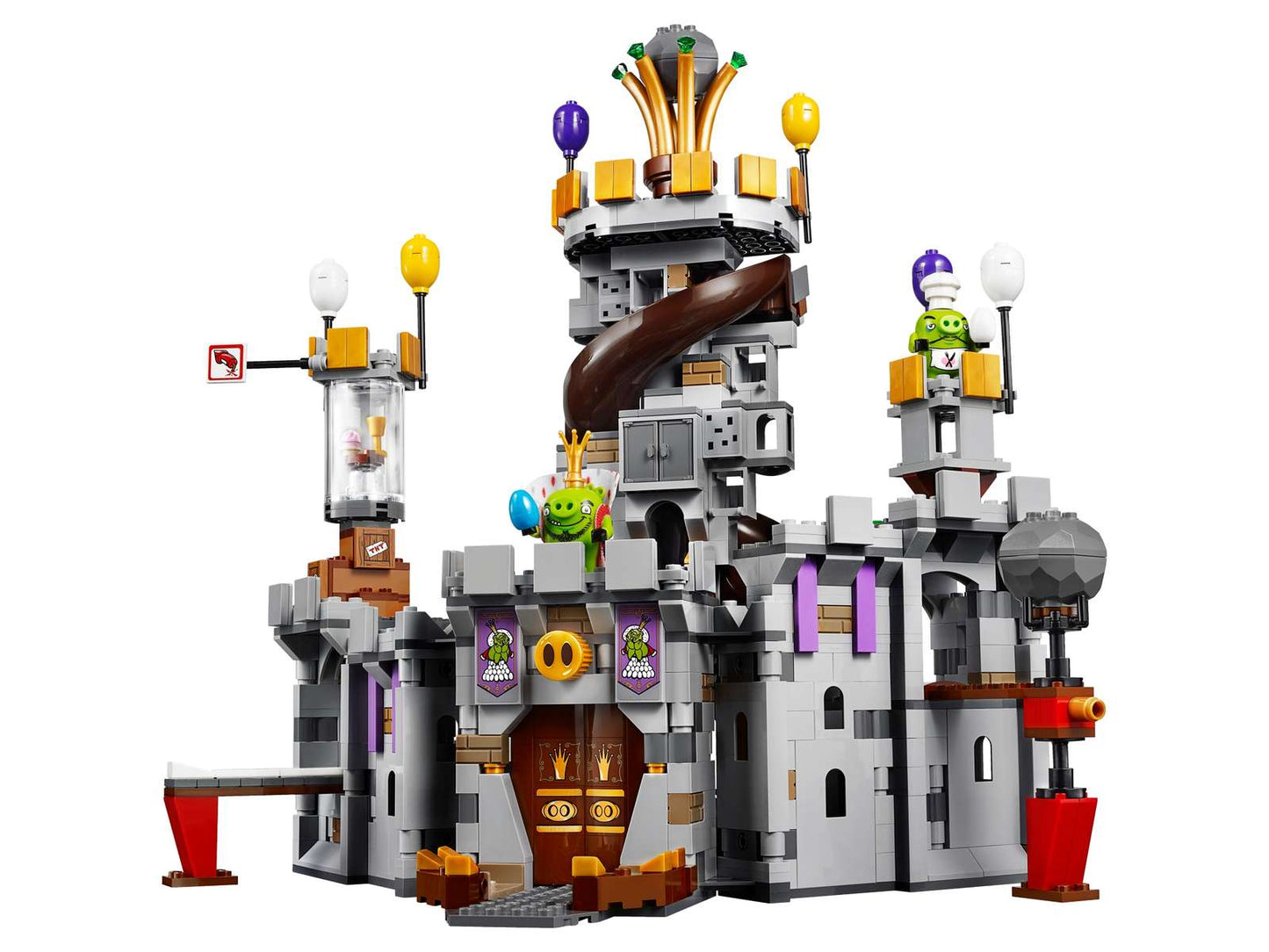 LEGO® Angry Birds King Pig's Castle - 75826 - 859 Piece Building Set