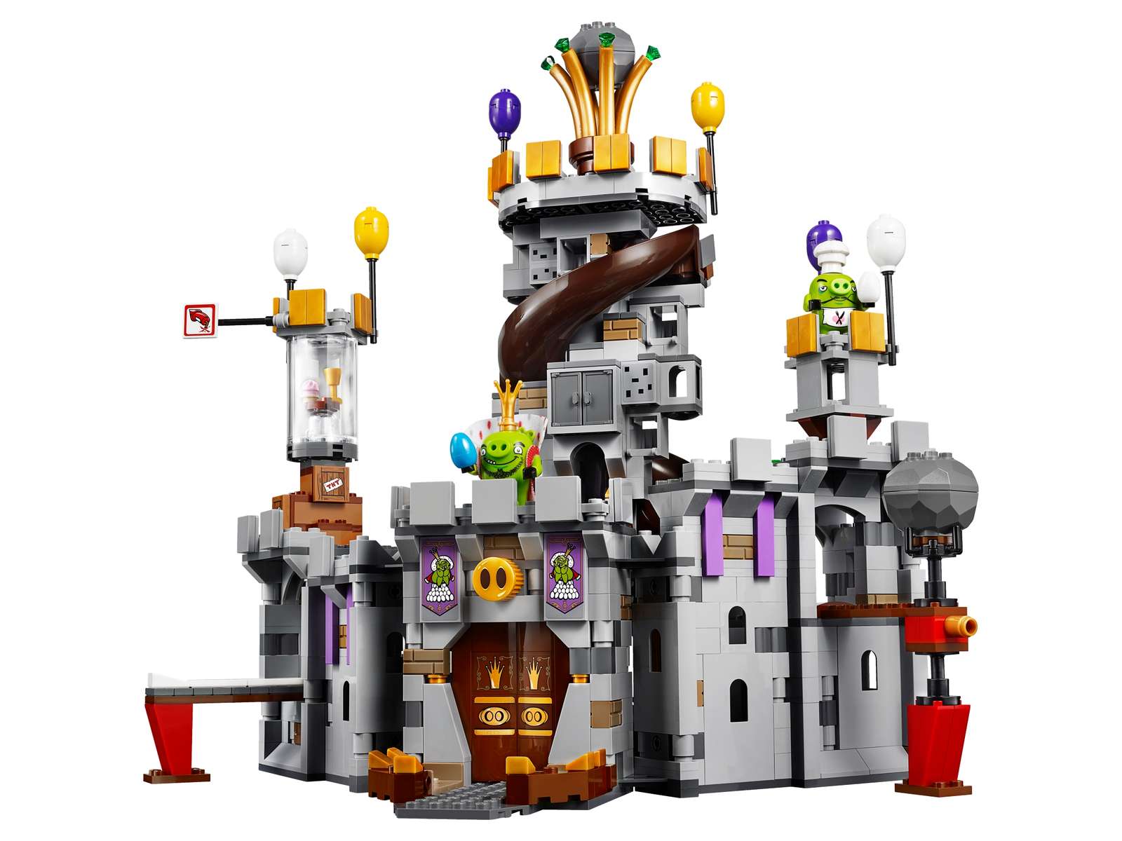 LEGO® Angry Birds King Pig's Castle - 75826 - 859 Piece Building Set