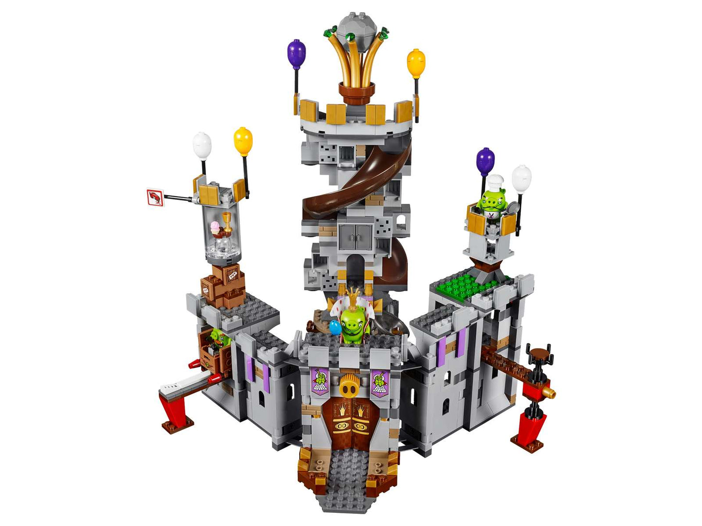 LEGO® Angry Birds King Pig's Castle - 75826 - 859 Piece Building Set