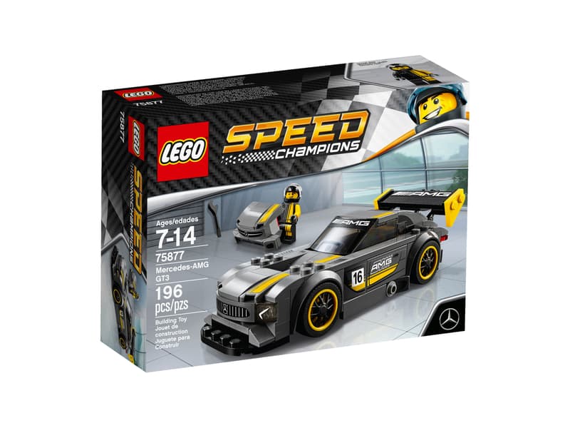 LEGO® Speed Champions Mercedes-AMG GT3 - 75877 - 196 Piece Building Set