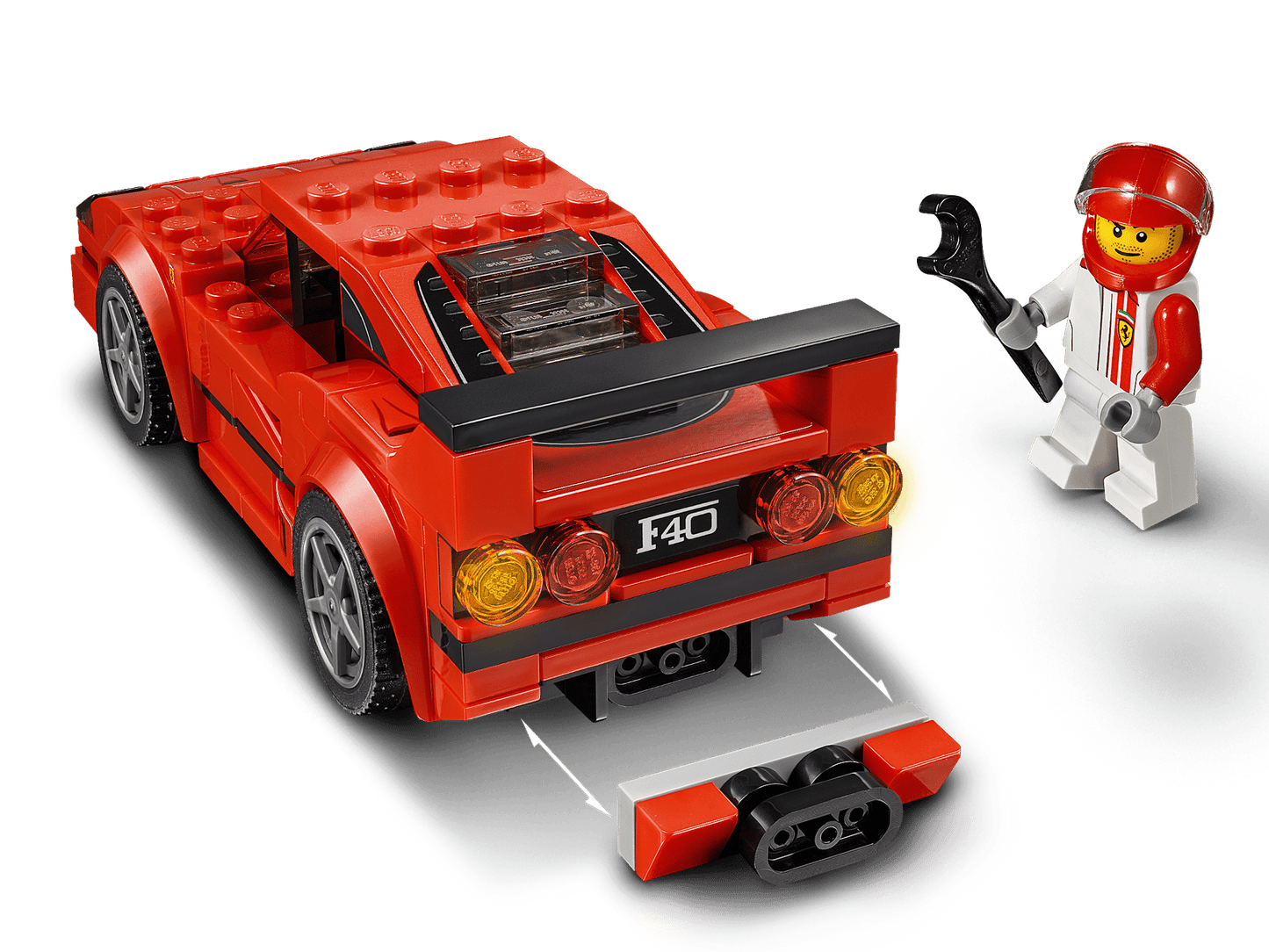 LEGO® Speed Champions Ferrari F40 Competizione - 75890 - 198 Piece Building Set