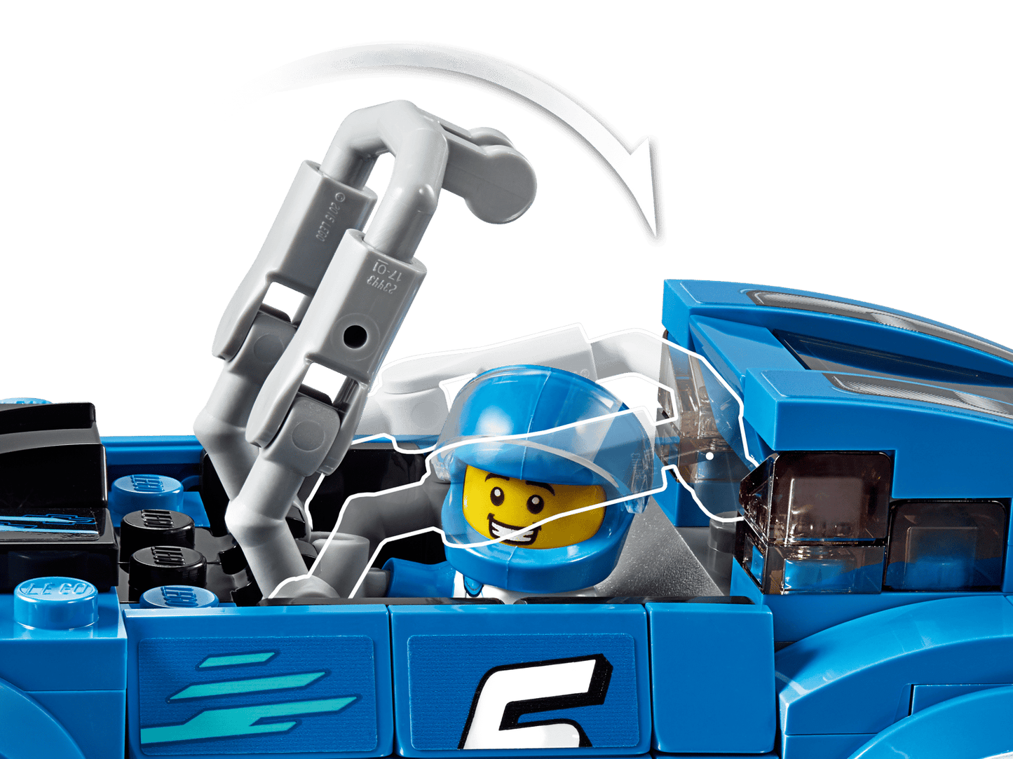 LEGO® Speed Champions Chevrolet Camaro ZL1 Race Car - 75891 - 198 Piece Building Set