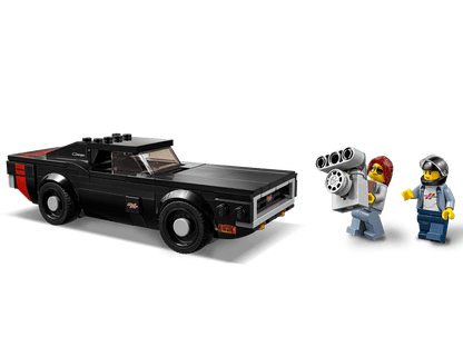 LEGO® Speed Champions 2018 Dodge Challenger SRT Demon and 1970 Dodge Charger R/T Race Cars - 75893 - 478 Piece Building Set