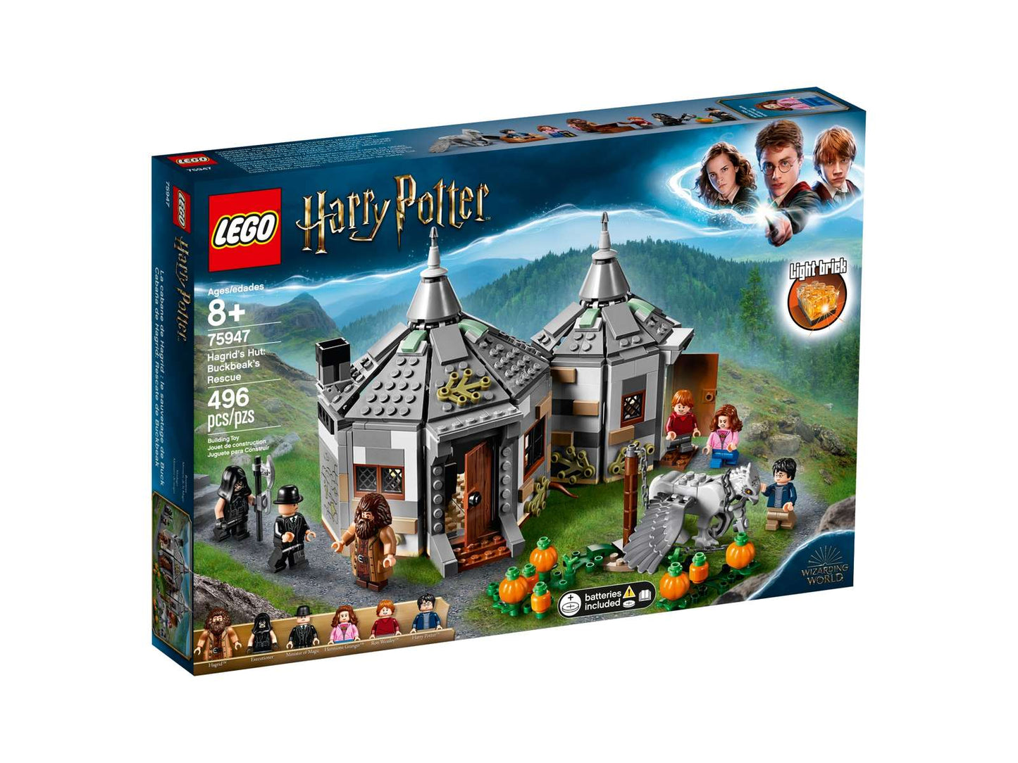 LEGO® Harry Potter™ Hagrid's Hut: Buckbeak's Rescue - 75947 - 496 Piece Building Set