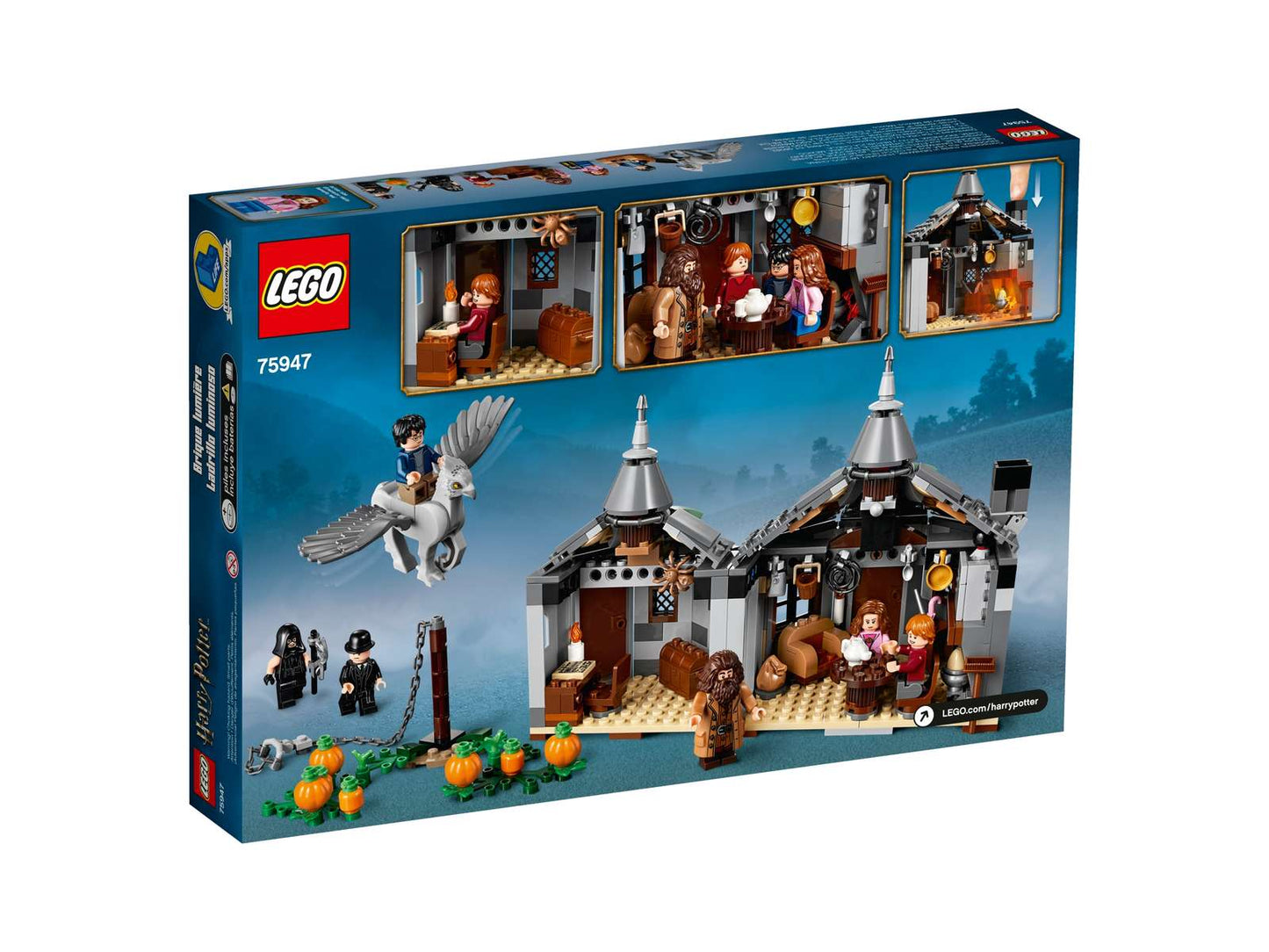 LEGO® Harry Potter™ Hagrid's Hut: Buckbeak's Rescue - 75947 - 496 Piece Building Set