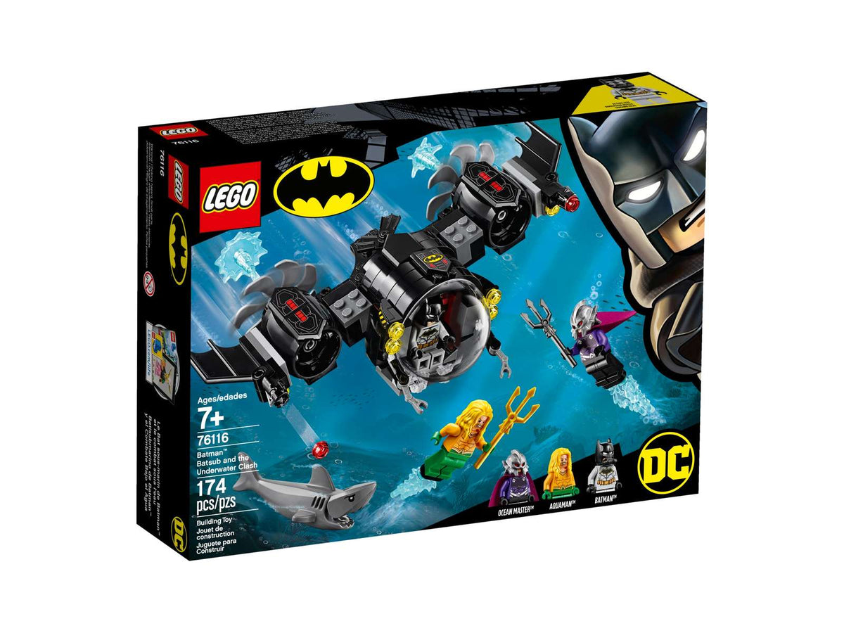 LEGO® Batman™ Batsub and the Underwater Clash - 76116 - 174 Piece Building Set
