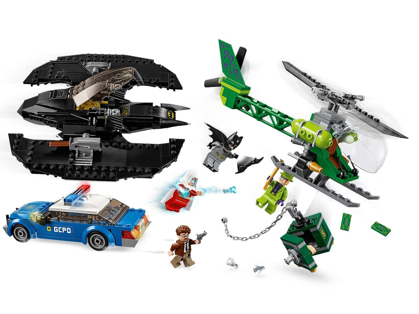 LEGO® DC Batman™ Batwing and The Riddler™ Heist | 76120 | 489 Piece Building Set