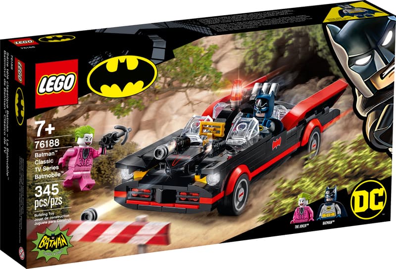 LEGO® DC Batman™ Classic TV Series Batmobile - 76188 - 345 Piece Building Set