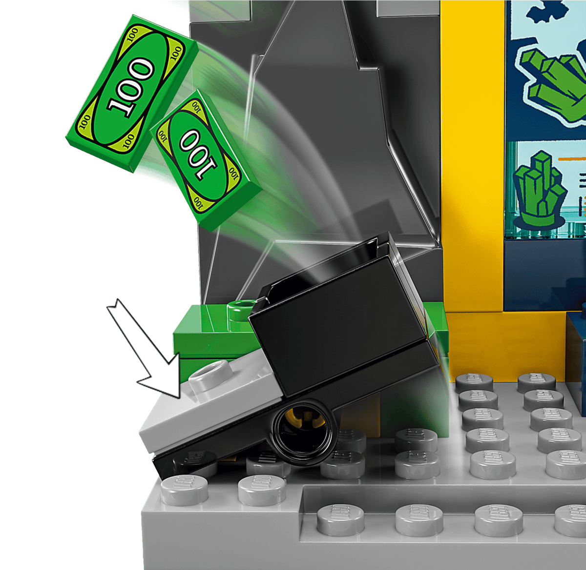 LEGO® Batman™ - The Batcave™ with Batman™, Batgirl™ and The Joker™ - 76272 - 184 Piece Building Set