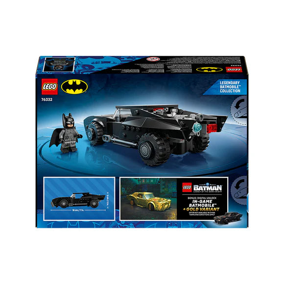 LEGO® DC Batman™: The Batman™ Batmobile™ Model Car - 76332 - 330 Piece Building Set