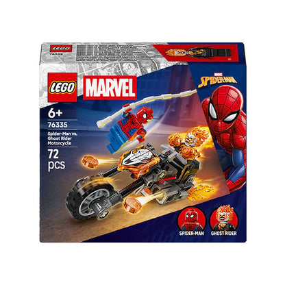 LEGO® ǀ Marvel Spider-Man vs. Ghost Rider Motorcycle - 76335 - 72 Piece Building Set