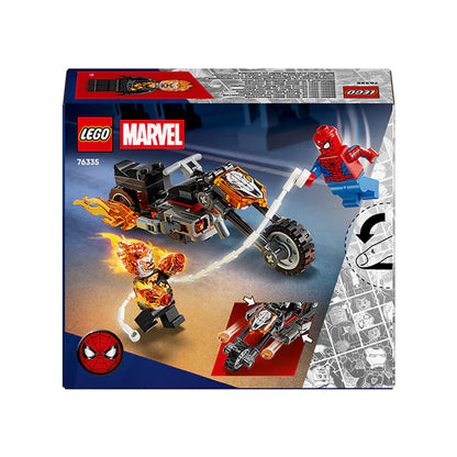 LEGO® ǀ Marvel Spider-Man vs. Ghost Rider Motorcycle - 76335 - 72 Piece Building Set
