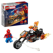 LEGO® ǀ Marvel Spider-Man vs. Ghost Rider Motorcycle - 76335 - 72 Piece Building Set