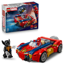 LEGO® ǀ Marvel Spider-Man Car vs. Venomized Wolverine Car - 76336 - 134 Piece Building Set