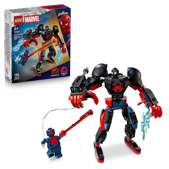 LEGO® ǀ Marvel Miles Morales Mech vs. Spider-Man 2099 - 76337 - 135 Piece Building Set