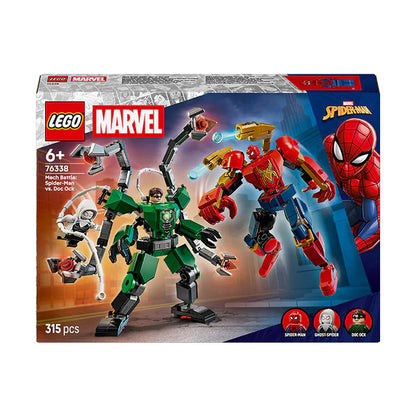 LEGO® ǀ Marvel Mech Battle: Spider-Man vs. Doc Ock - 76338 - 315 Piece Building Set