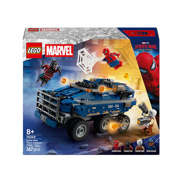 LEGO® ǀ Marvel Spider-Man Prison Transport Chase - 76349 - 367 Piece Building Set