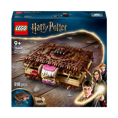 LEGO® Harry Potter™ Chomping Monster Book of Monsters — 76449 — 518 Piece Building Set